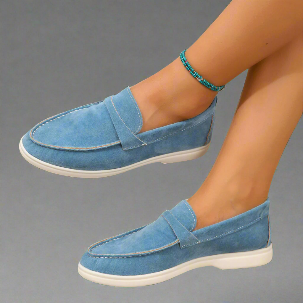 Hannah | Elegantni Suede Mokasini