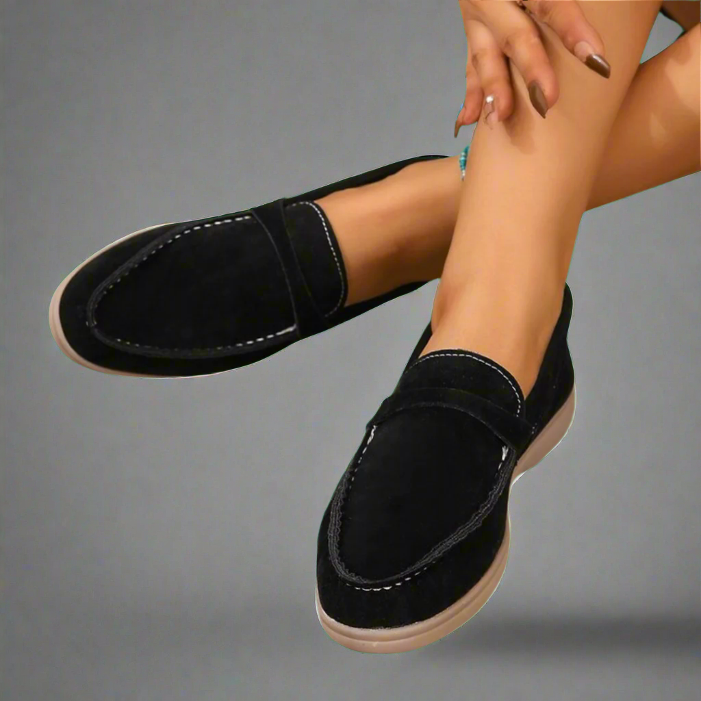Hannah | Elegantni Suede Mokasini