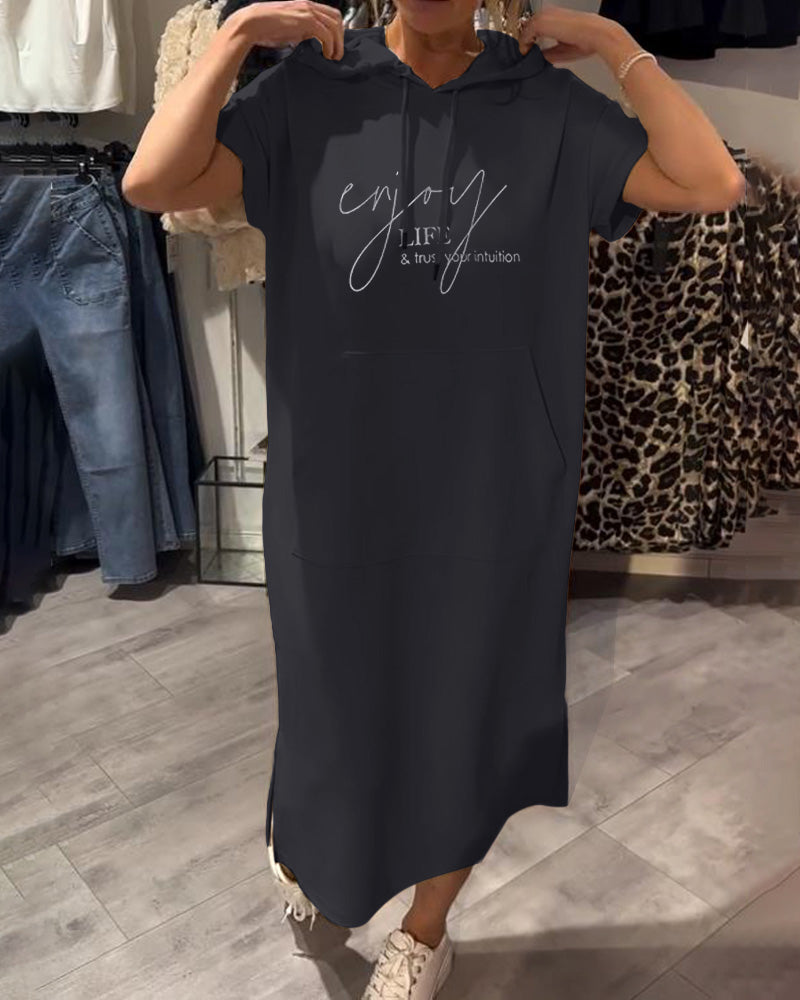 Tihana™ | Casual Hoodie Haljina