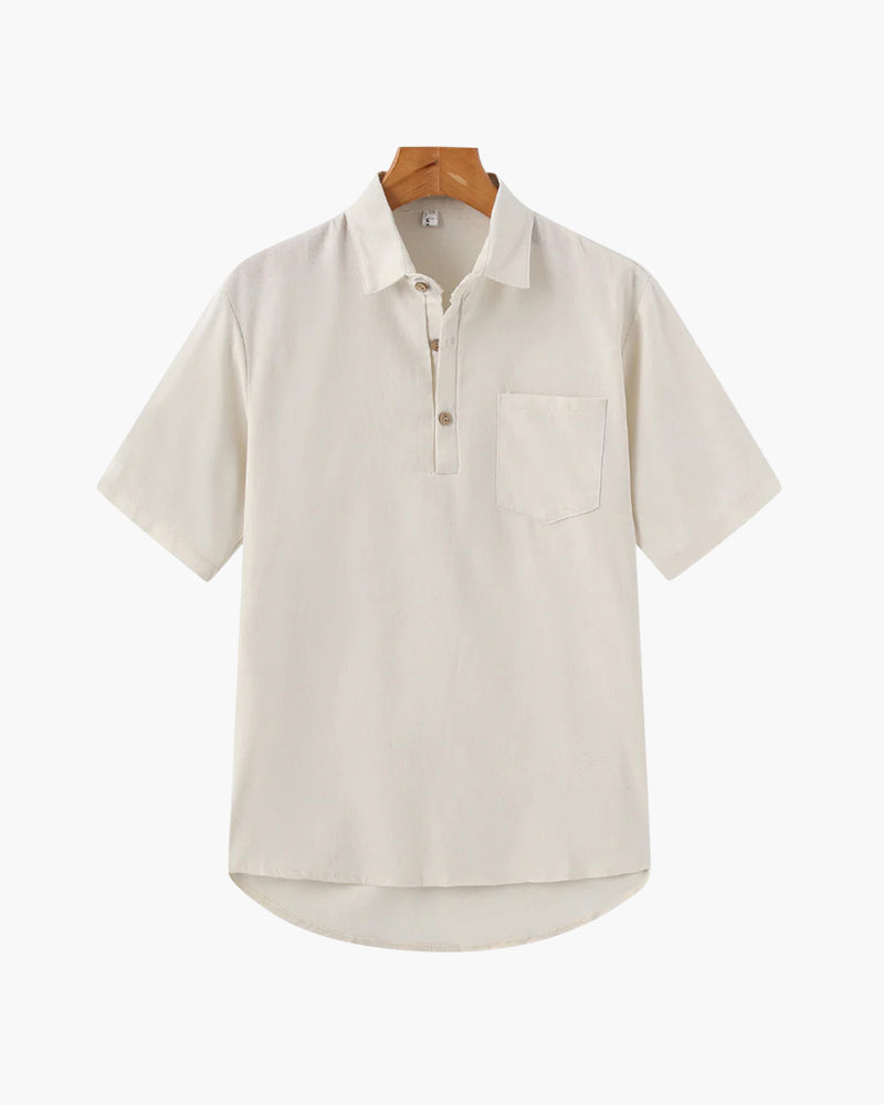 Casablanca lanena polo majica
