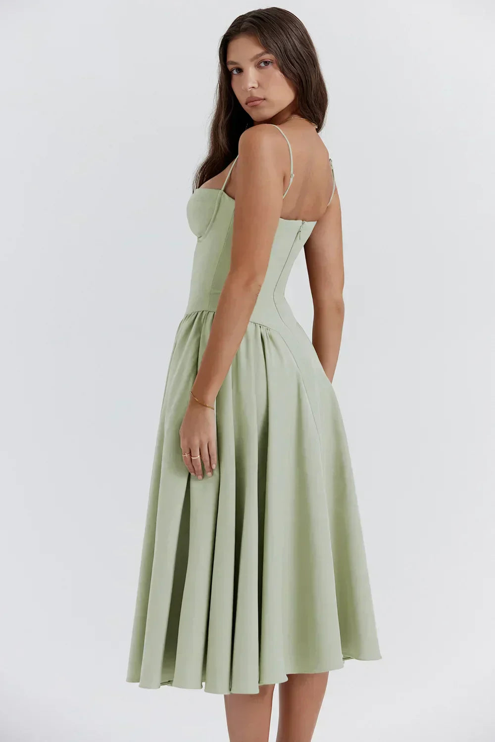 Liana - Halter Midi Haljina