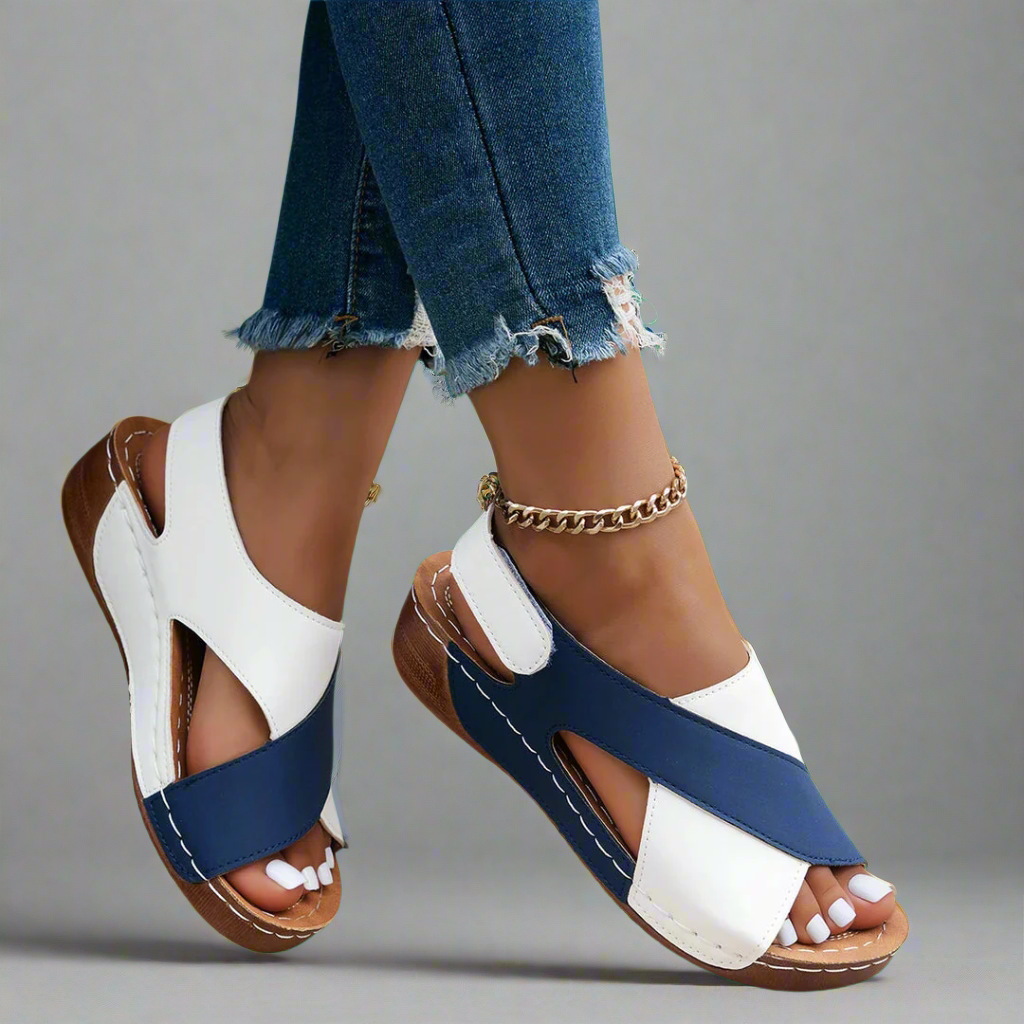 Alwine | Elegantne Wedge Sandale od Premium Materijala