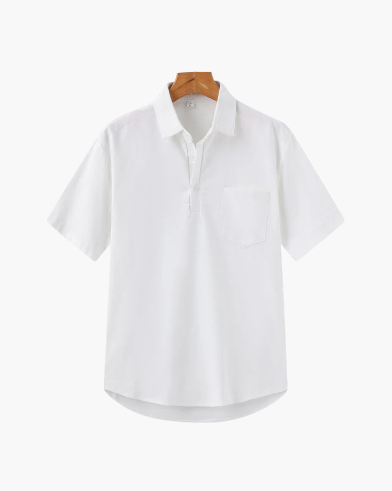 Casablanca lanena polo majica