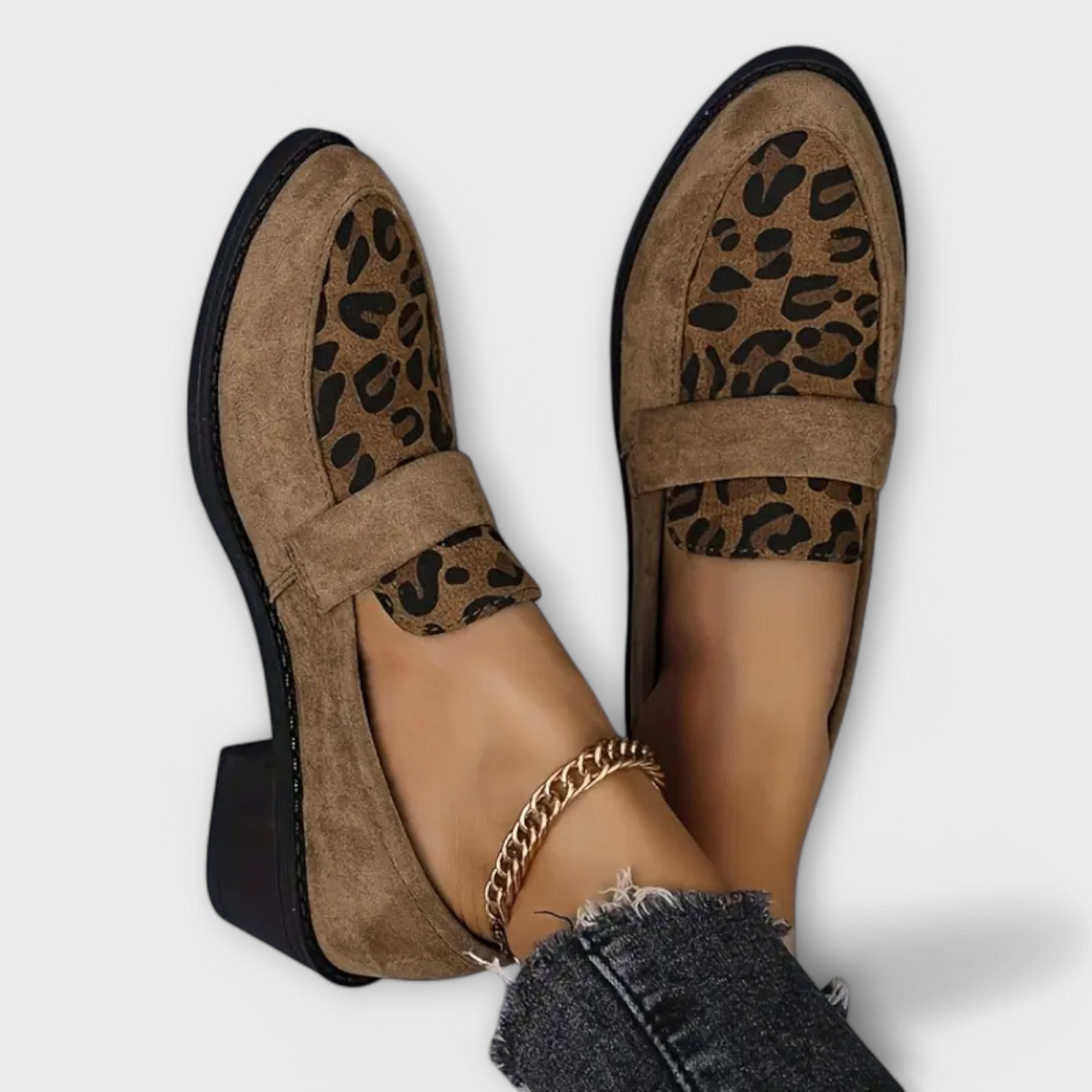 Karla | Elegantne Damske Cipele s Leopard Printom