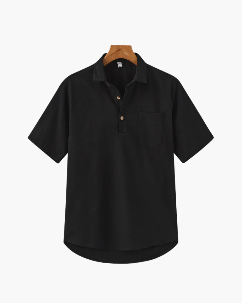 Casablanca lanena polo majica