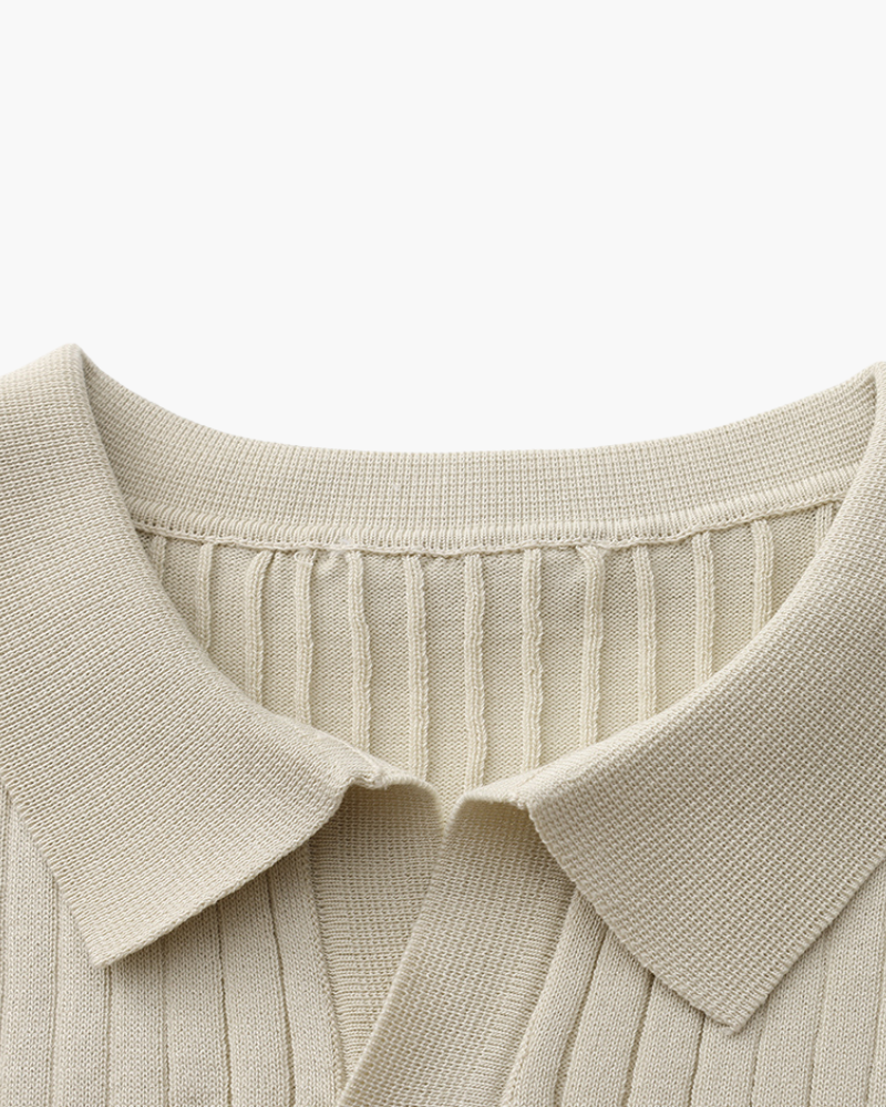 Luxury rebrasta polo majica