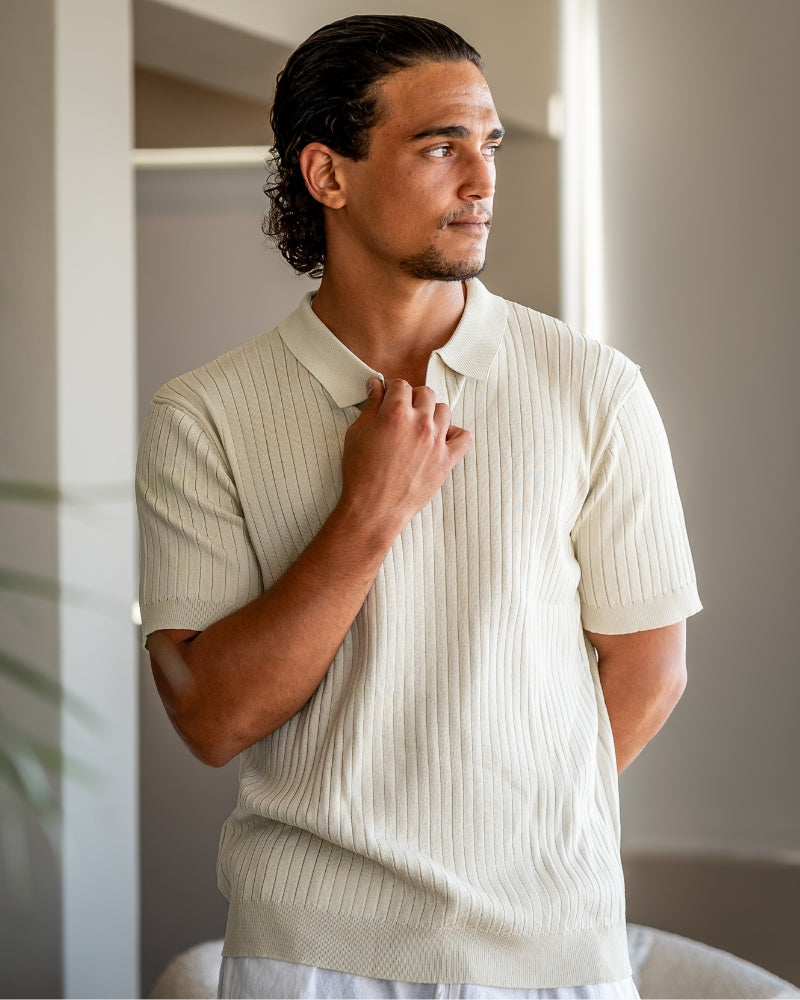 Luxury rebrasta polo majica