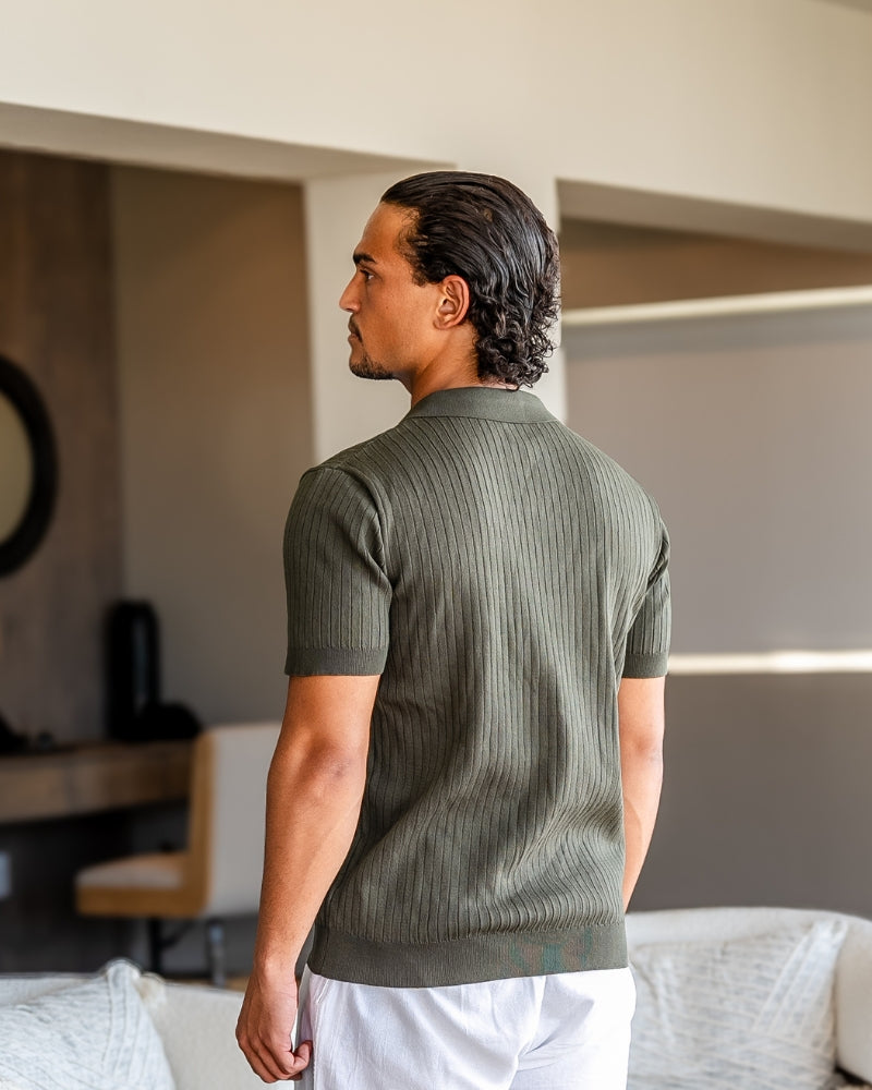 Luxury rebrasta polo majica