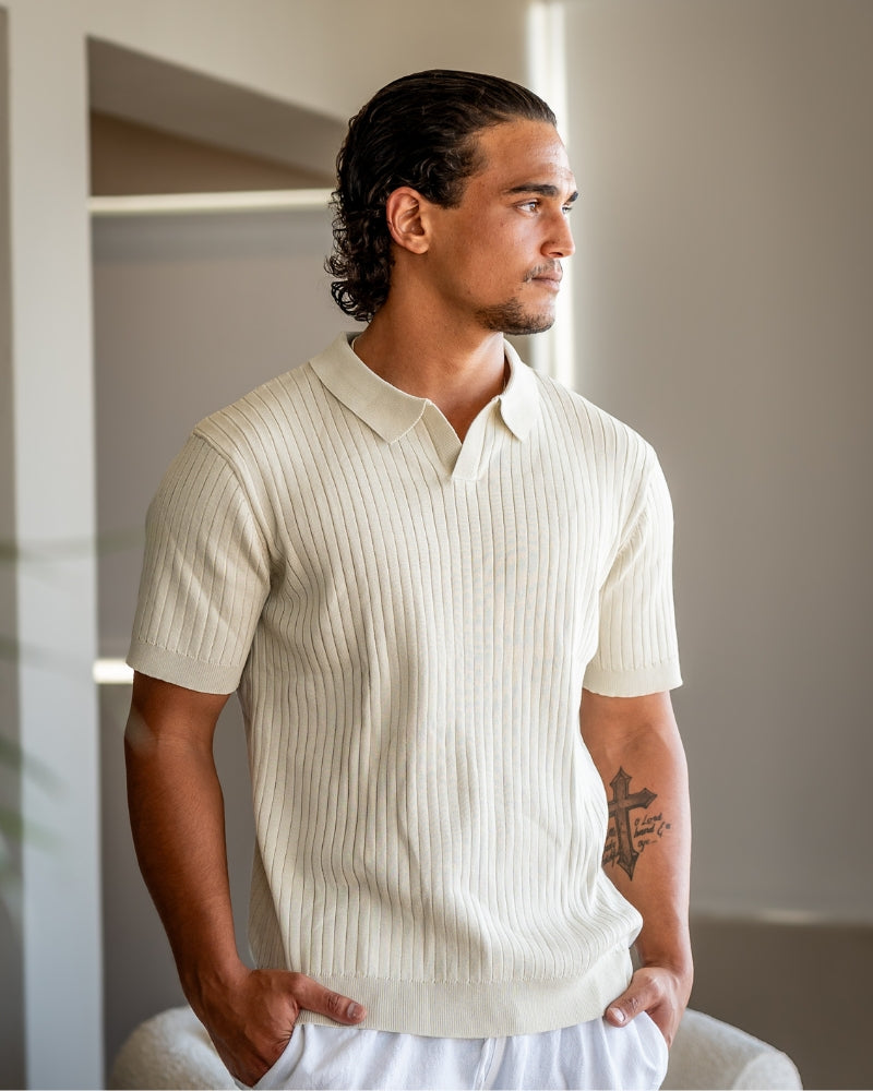 Luxury rebrasta polo majica