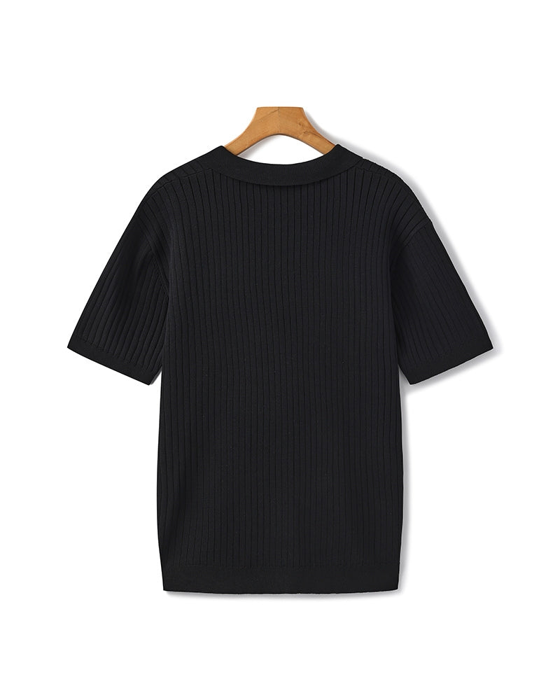 Luxury rebrasta polo majica