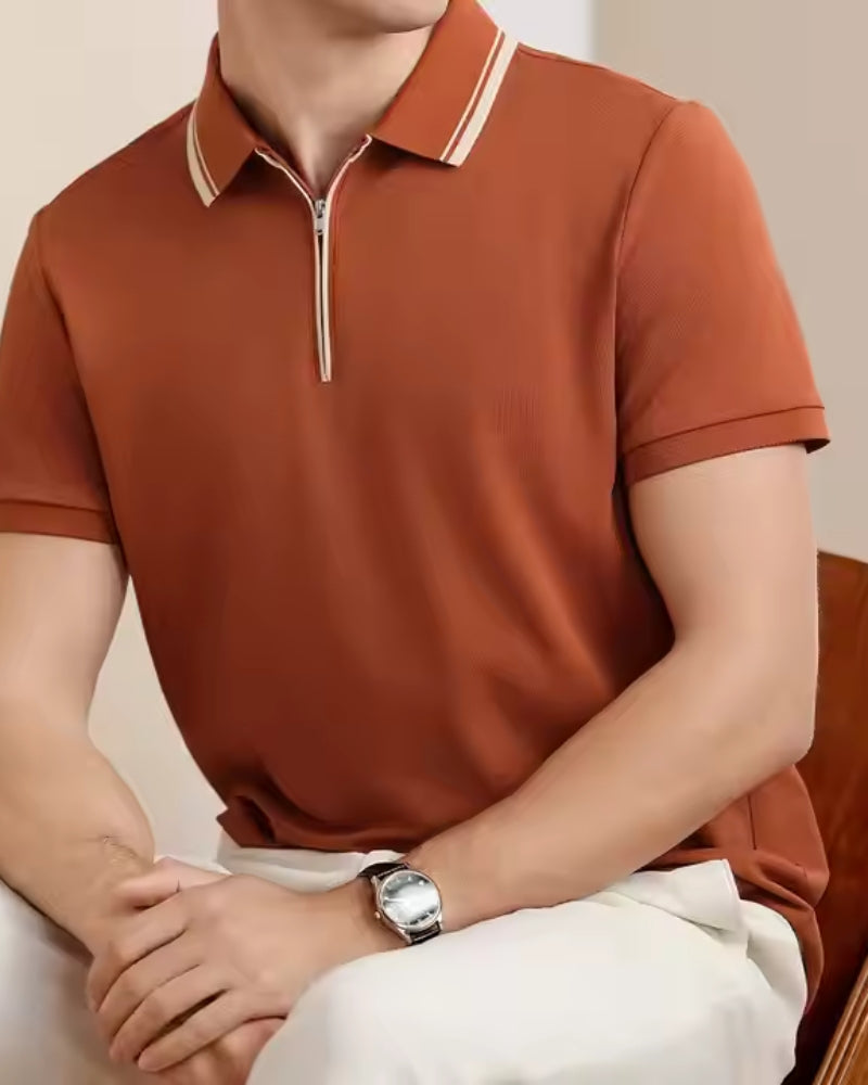 Ridgeway polo majica s patentnim zatvaračem