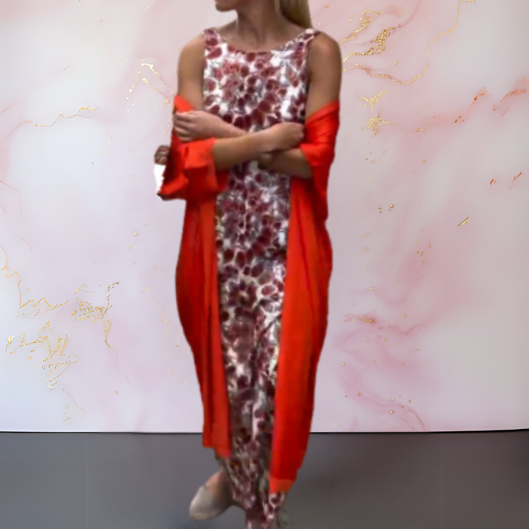Melania™ | Elegantna haljina s kardiganom
