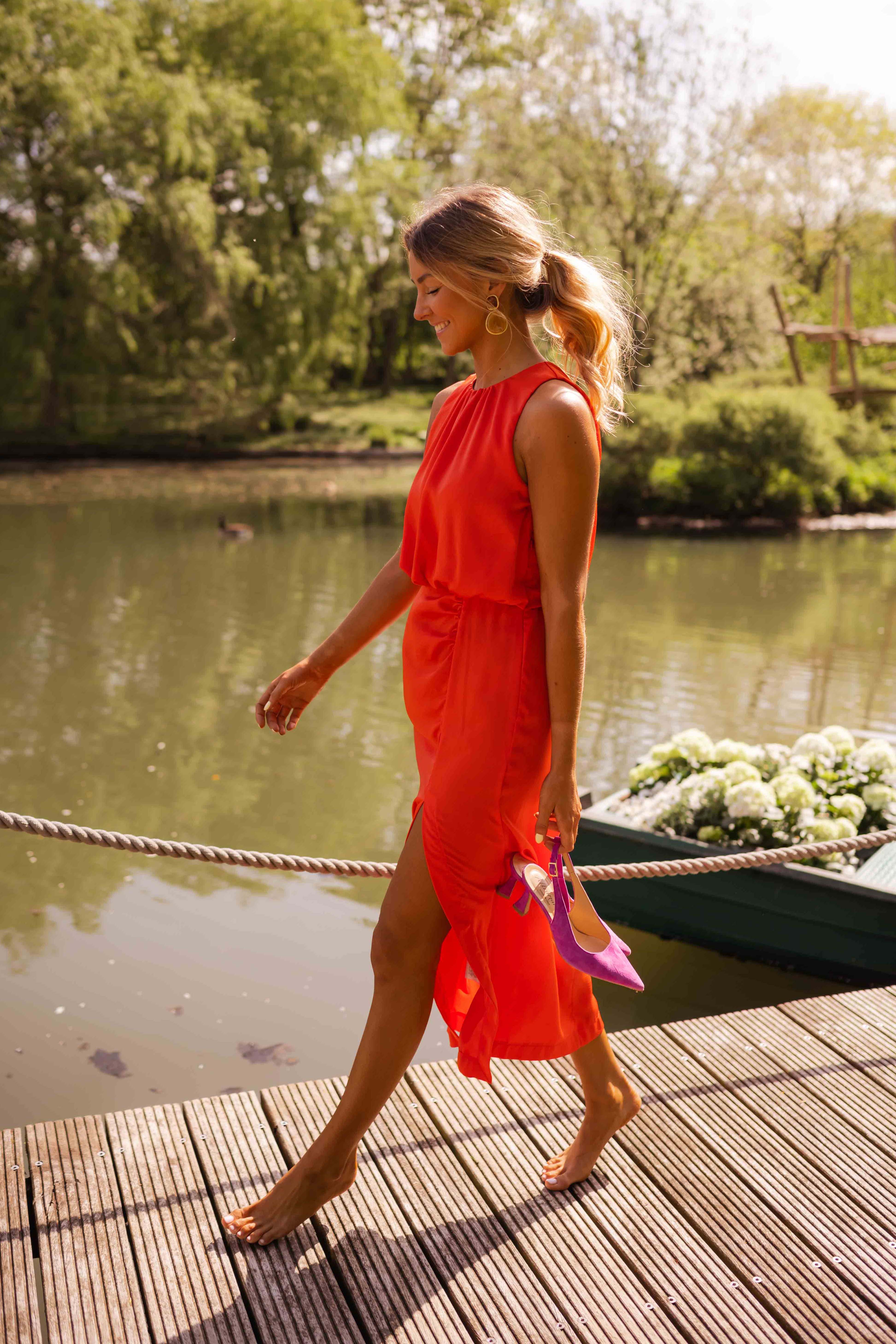 Lea™ | Midi haljina