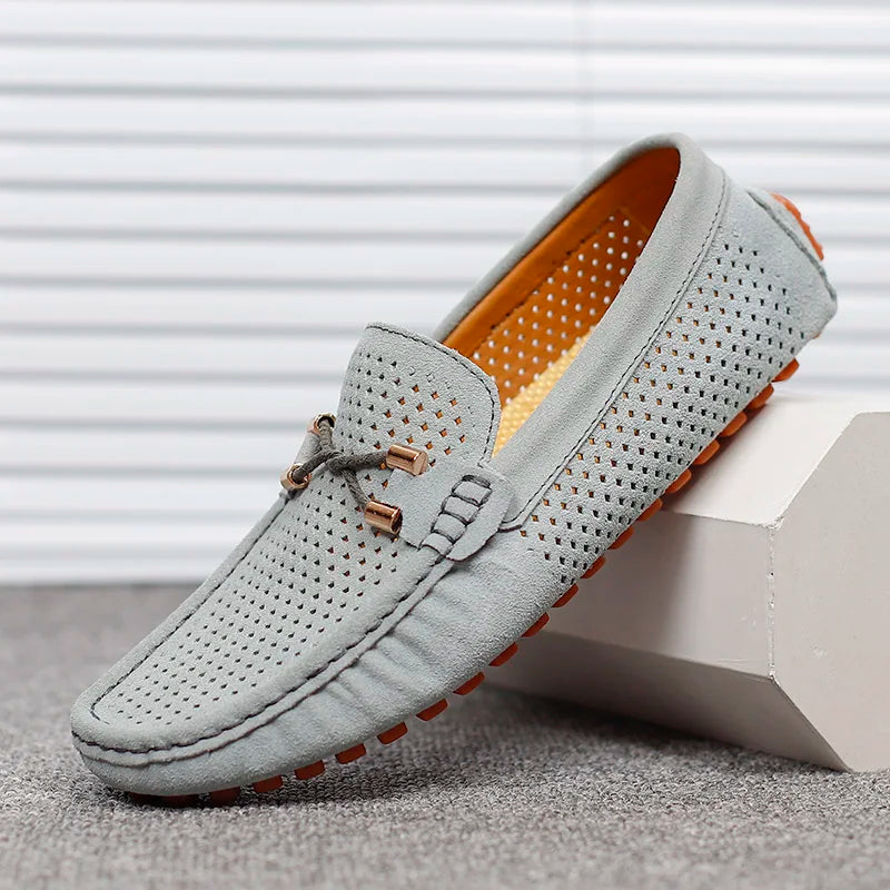 Giovanni™ | Elegantne mokasinke od brušenog antilopa