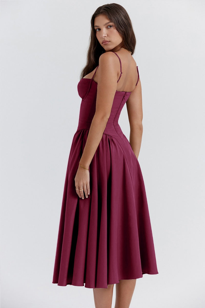 Liana - Halter Midi Haljina
