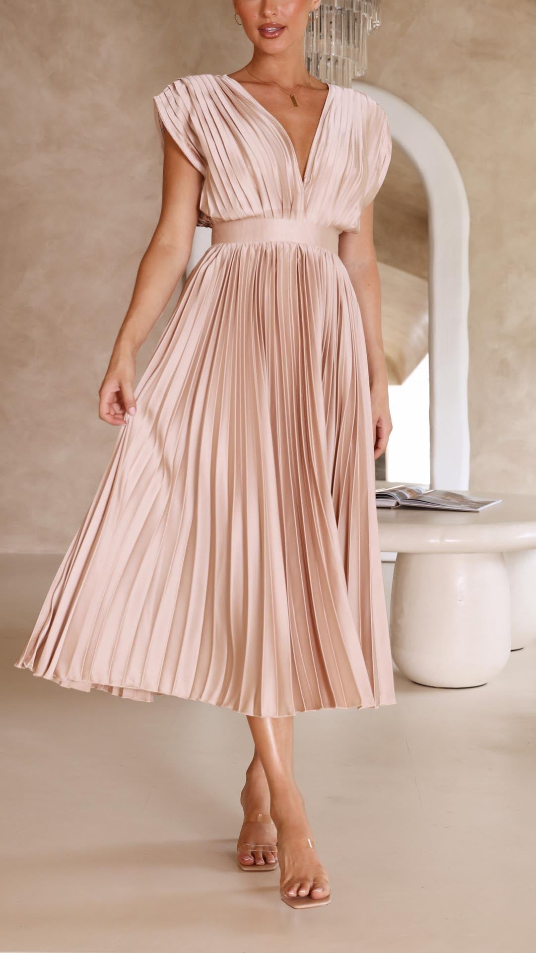 Maria - Elegantna Faldkjole