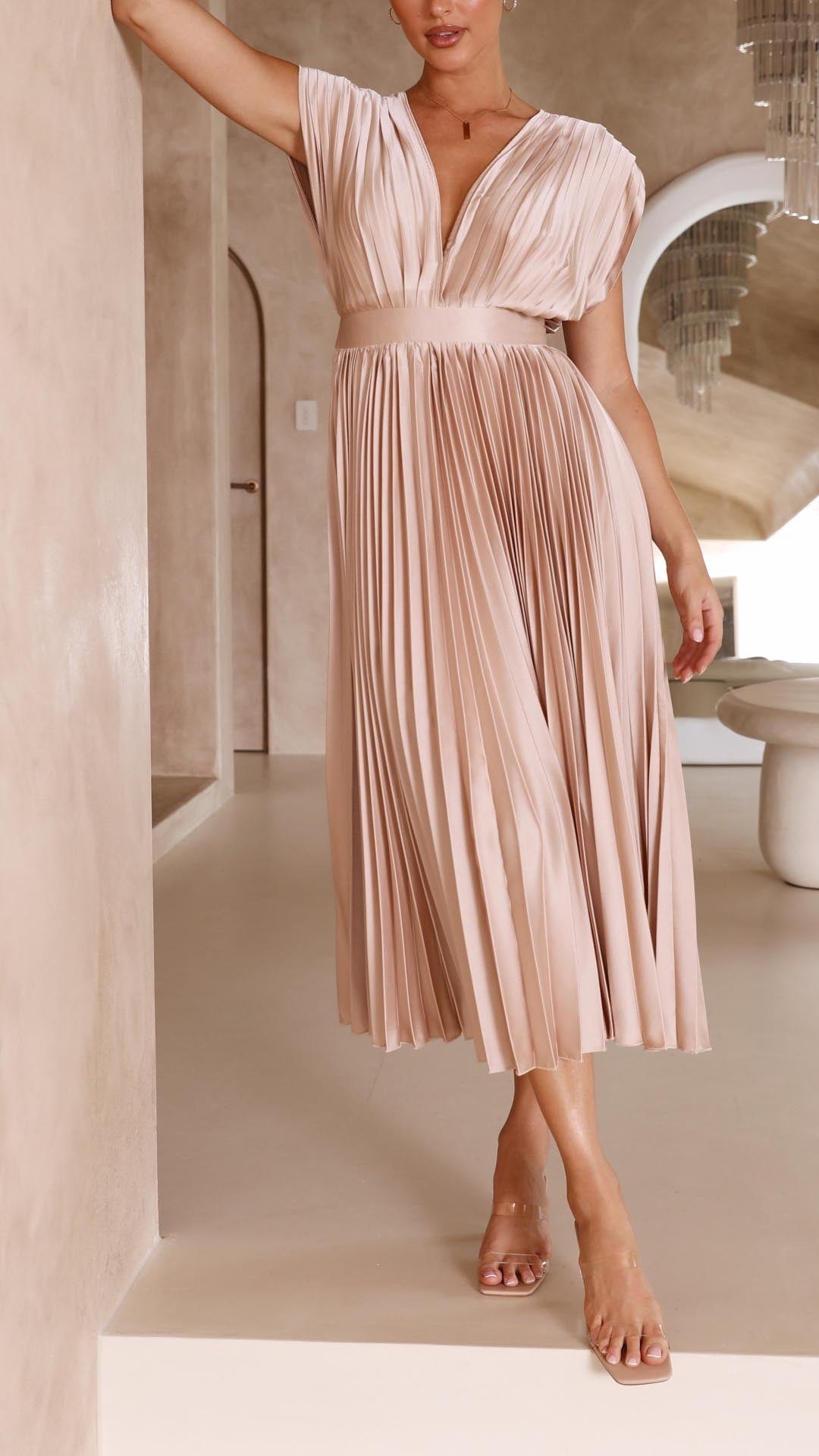 Maria - Elegantna Faldkjole