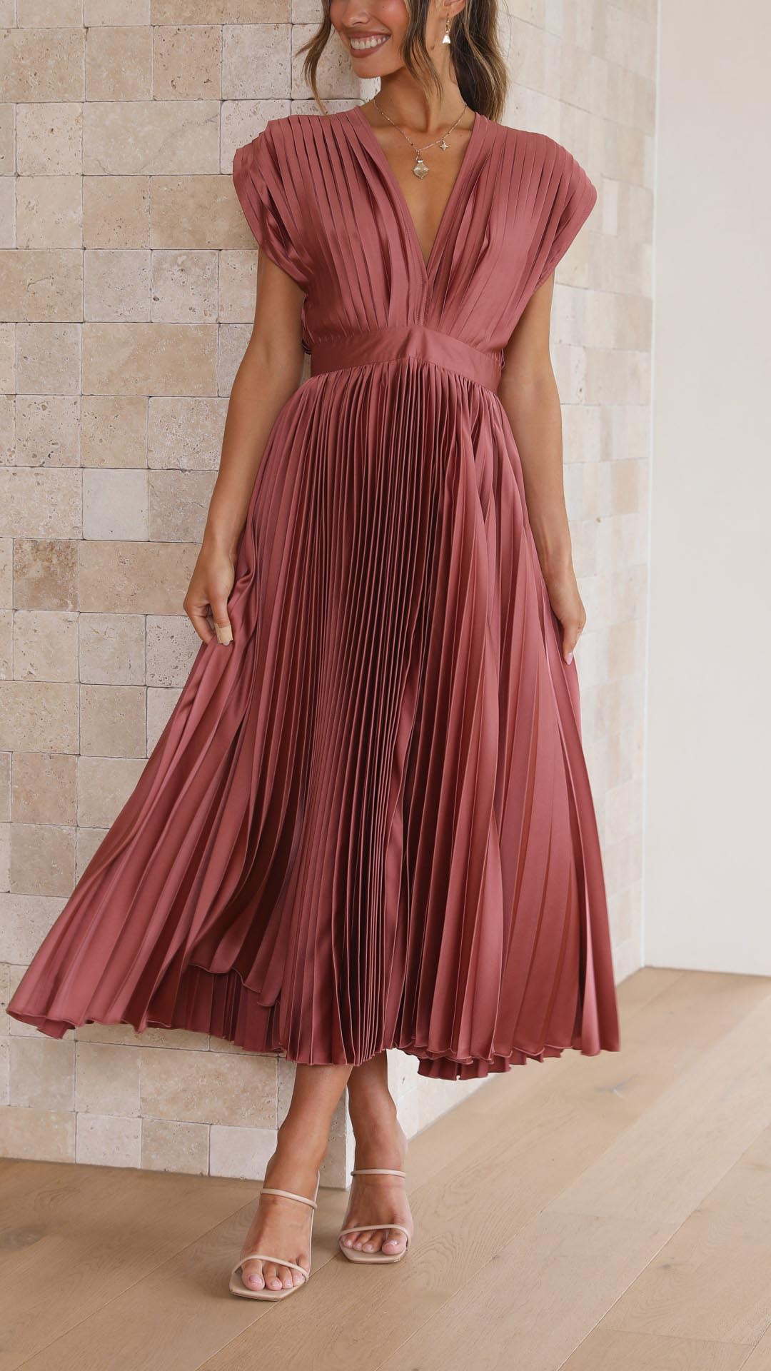 Maria - Elegantna Faldkjole