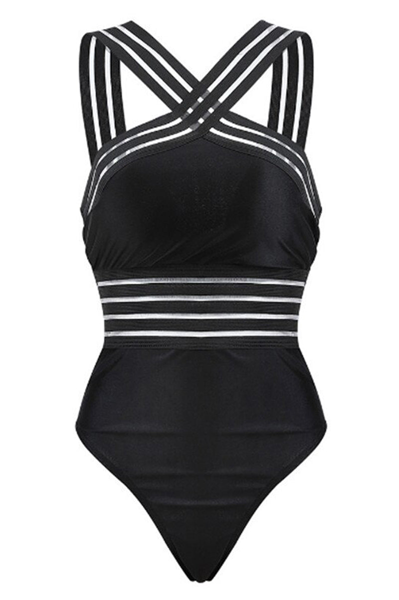 Valeria | Monokini kupaći kostim s presjekom i prozirnošću
