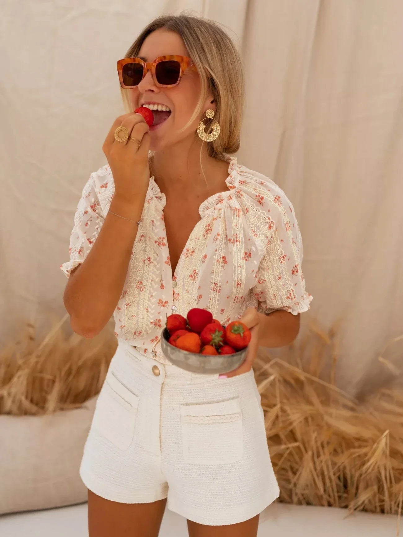 Elina™ | Cvjetna bluza