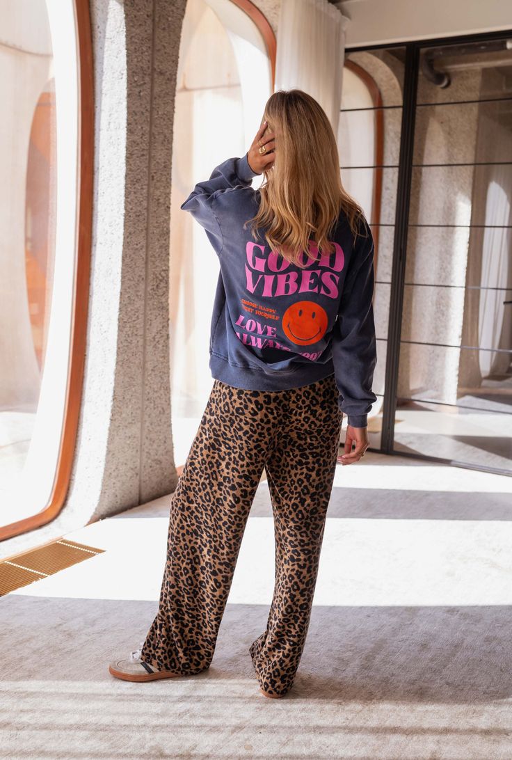 Yara™ | Donji dio trenirke s leopard uzorkom