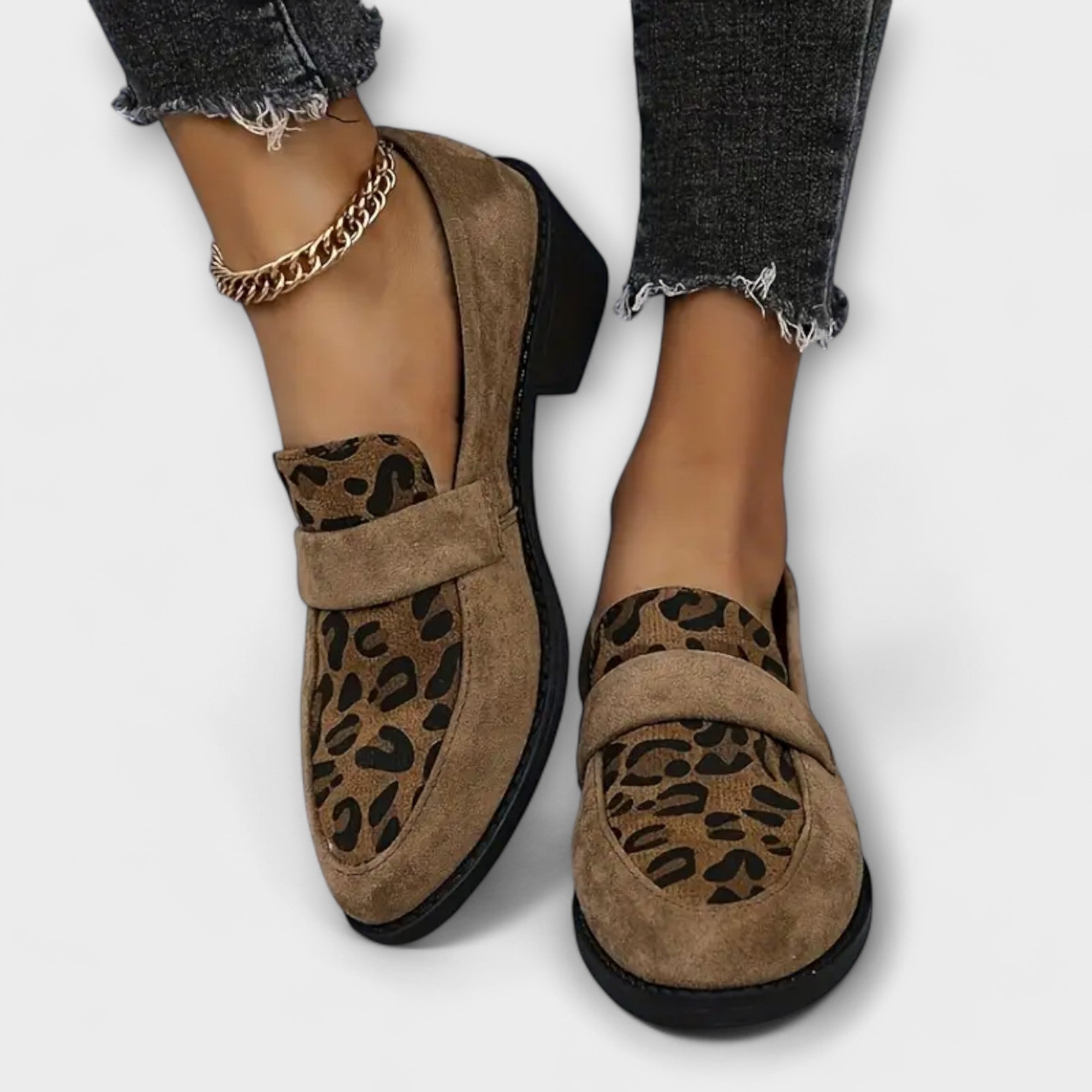 Karla | Elegantne Damske Cipele s Leopard Printom