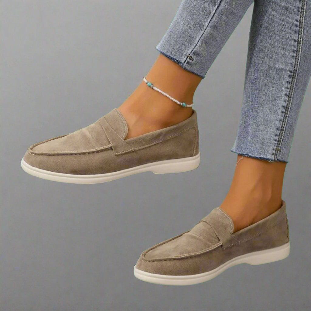Hannah | Elegantni Suede Mokasini