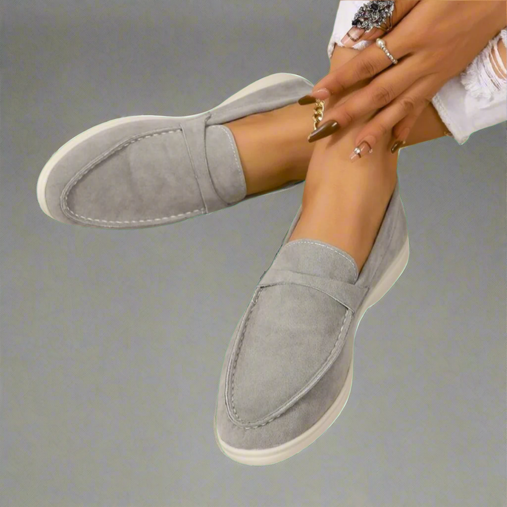 Hannah | Elegantni Suede Mokasini