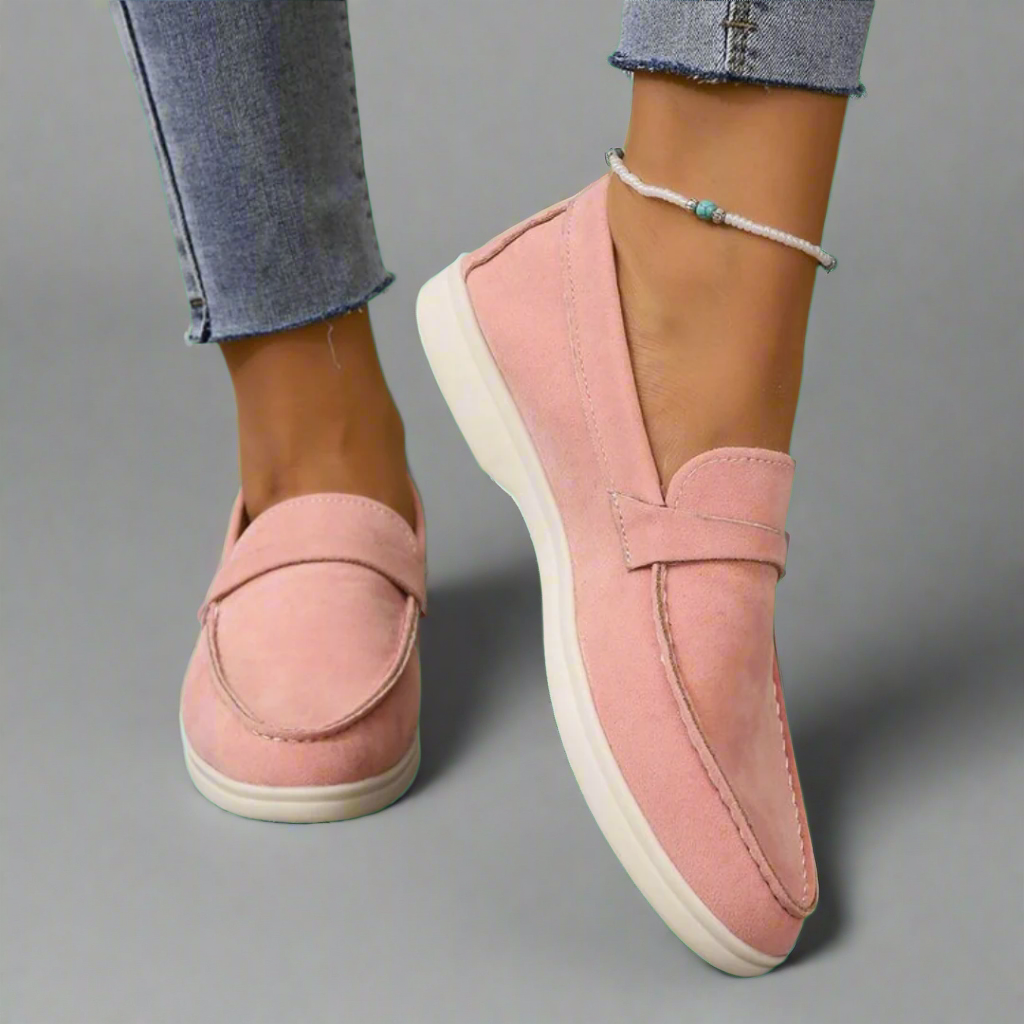 Hannah | Elegantni Suede Mokasini