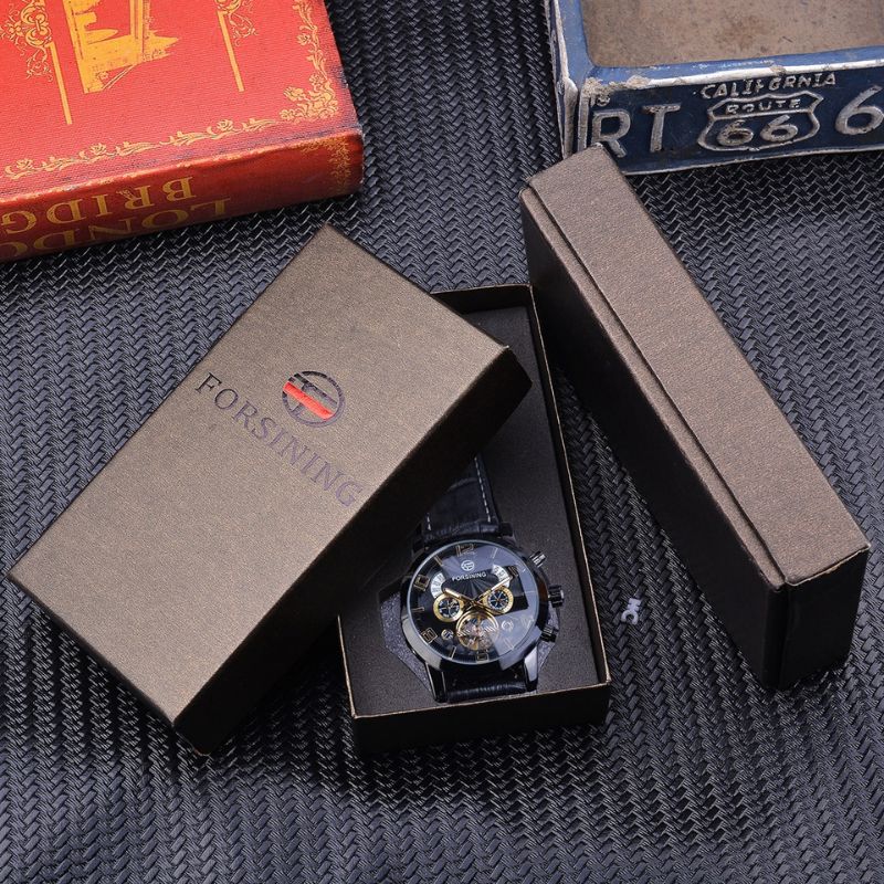 Elegantni mehanički tourbillon automatski sat