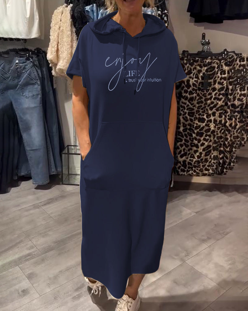 Tihana™ | Casual Hoodie Haljina