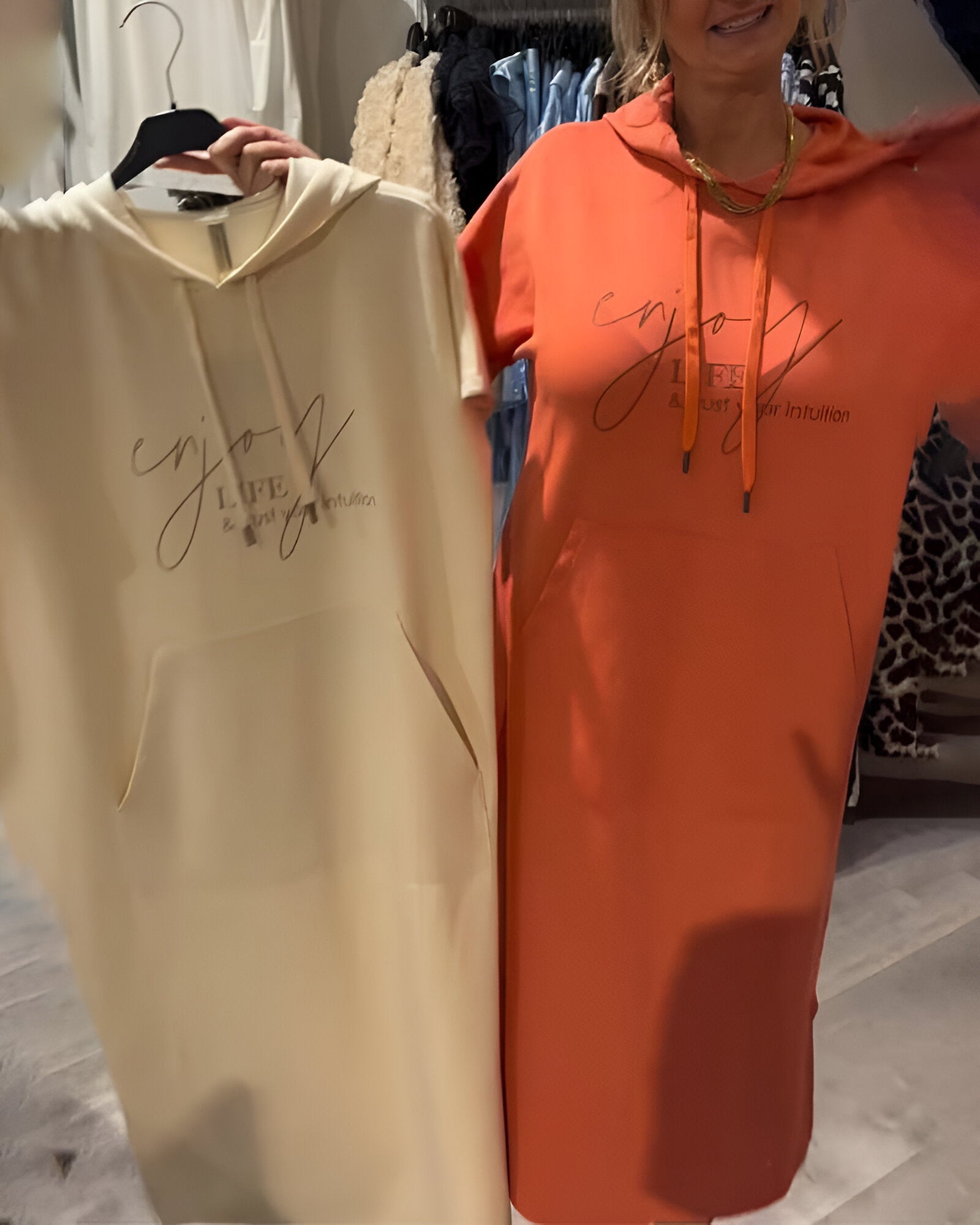 Tihana™ | Casual Hoodie Haljina