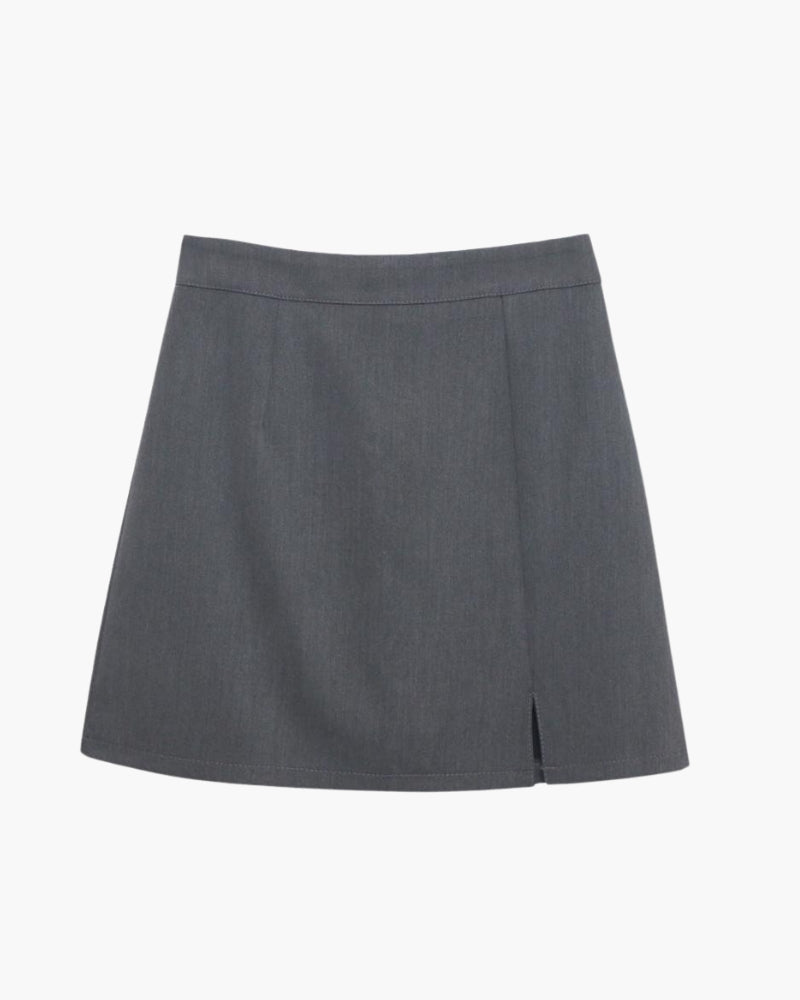 Mini suknja Oxford Ravni