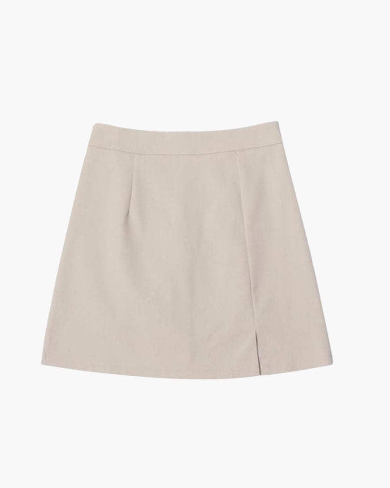 Mini suknja Oxford Ravni