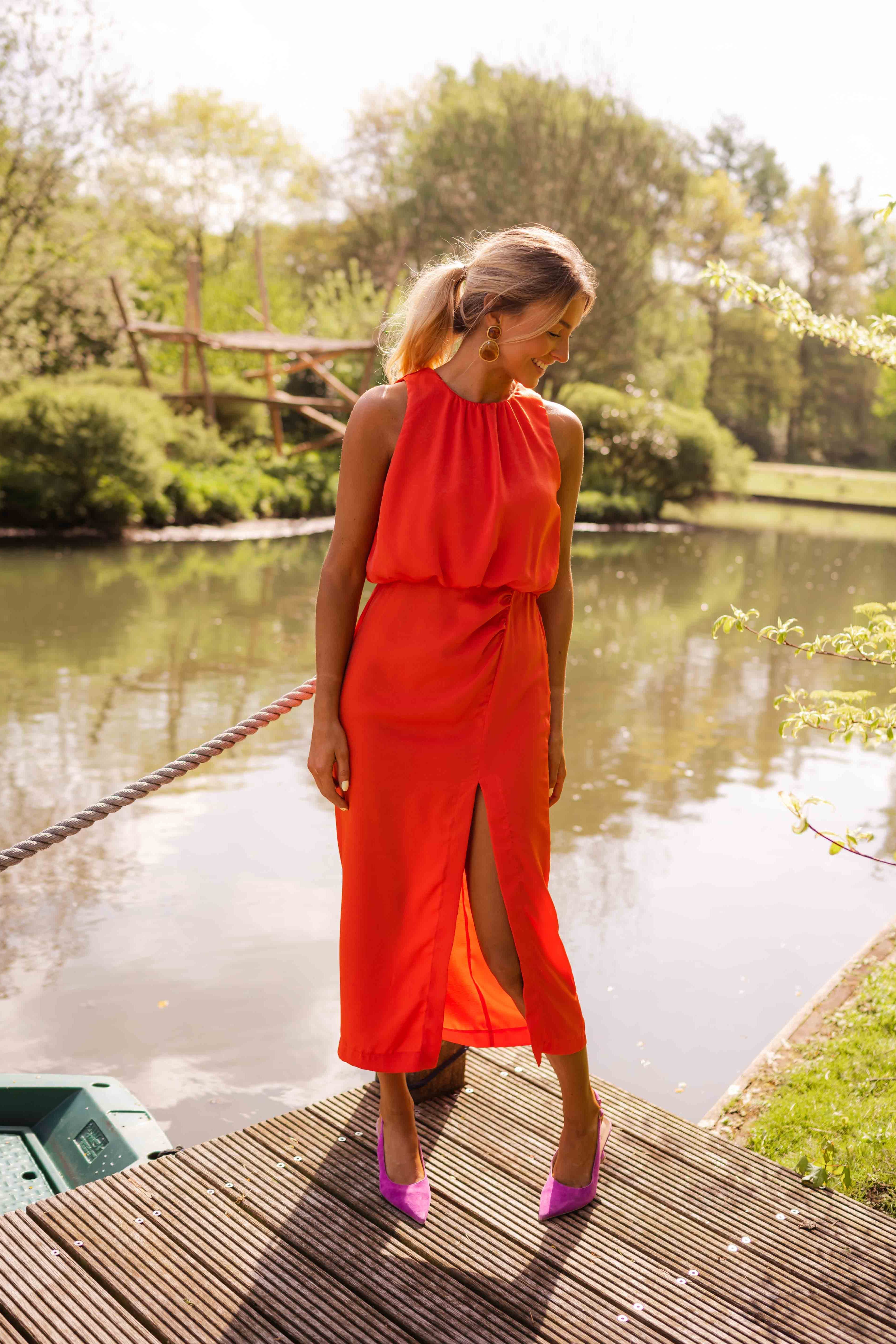 Lea™ | Midi haljina