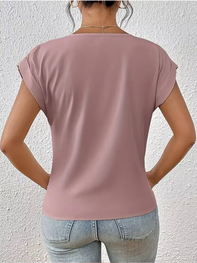 Alma | V-izrez Top s Čvorom