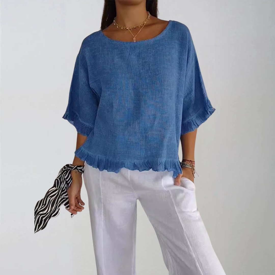Lena's Breeze | Pamukasti top